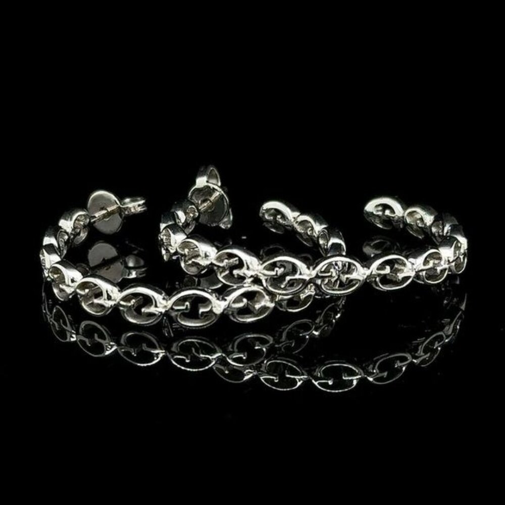 GUCCI GG Hoop Earrings